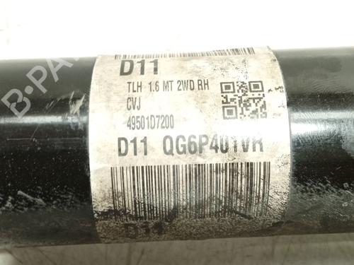 Right front driveshaft HYUNDAI TUCSON (TL, TLE) 1.6 GDi | BP29352215M39 