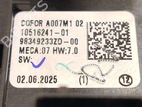 Left front window switch CITROËN C4 III (BA_, BB_, BC_) ë-C4 (BCZKXC, BZCKSC) | BP30169594I27