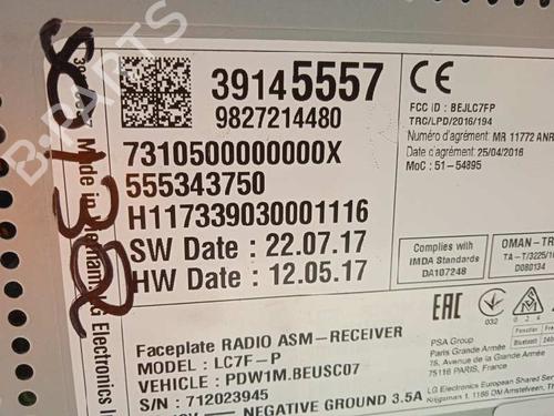 Display monitor OPEL GRANDLAND / GRANDLAND X (A18, P1UO) | BP15640949C48