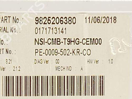 Instrument cluster PEUGEOT 308 II (LB_, LP_, LW_, LH_, L3_) 1.5 BlueHDI 100 | BP24107206C47 