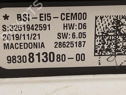 Fuse box OPEL GRANDLAND / GRANDLAND X (A18, P1UO) 1.2 (75) | BP29852621E1 