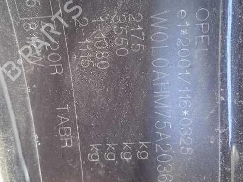 Right rear door OPEL ZAFIRA / ZAFIRA FAMILY B (A05) 1.7 CDTI (M75) | BP15186045C5 