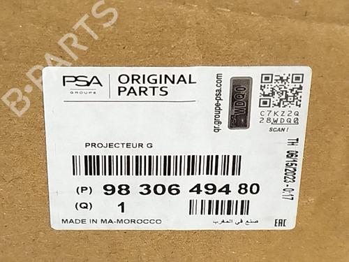 Left headlight CITROËN C4 III (BA_, BB_, BC_) | BP29401559C28 - Image 9