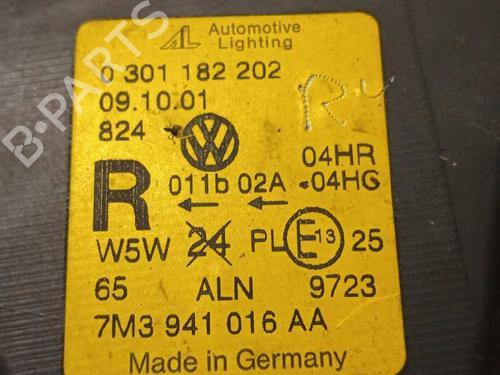 Right headlight VW SHARAN (7M8, 7M9, 7M6)  | BP12824633C29 