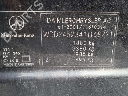 Water radiator MERCEDES-BENZ B-CLASS Sports Tourer (W245) B 200 CDI (245.208) | BP26205837M31