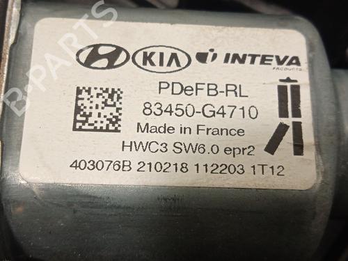 Rear left window mechanism HYUNDAI i30 (PDE, PD, PDEN) 1.0 T-GDI | BP26611084C24 