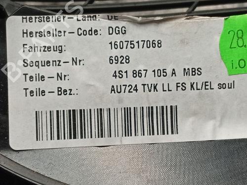 Forreste venstre beklædning AUDI R8 (4S3, 4SP) 5.2 FSI Plus quattro | BP30617693C58  - Image 7