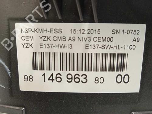 Instrument cluster PEUGEOT 2008 I (CU_) 1.2 VTi | BP8900035C47