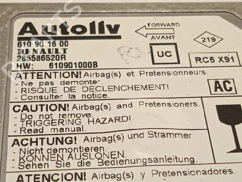 ECU airbags RENAULT LAGUNA III Grandtour (KT0/1) 2.0 dCi (KT01, KT08, KT09, KT0K, KT12, KT1D, KT1W) | BP10726080M53 