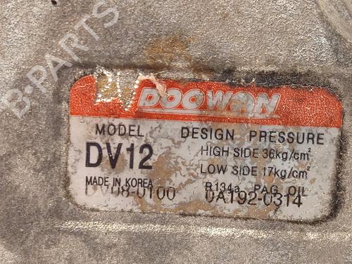 AC compressor HYUNDAI i20 I (PB, PBT) 1.4 | BP20207594M34 