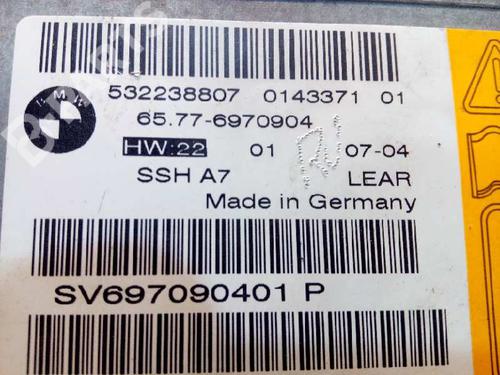 Electronic module BMW 7 (E65, E66, E67) 730 d | BP2724142M83 