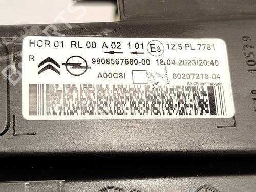 Højre forlygte CITROËN JUMPY III Van (V_) 2.0 BlueHDi 120 | BP29185990C29 