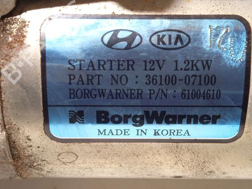 Starter HYUNDAI BAYON (BC3) 1.2 MPI | BP19330041M8 