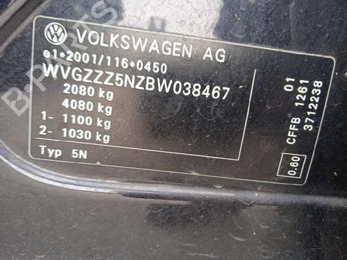 Rear right window mechanism VW TIGUAN (5N_) 2.0 TDI | BP15845490C25 