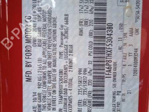 Fuel pump FORD USA MUSTANG Coupe  | BP15679140M76 