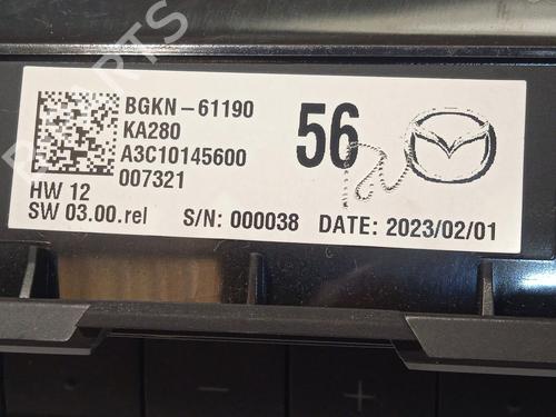 Climate control MAZDA 3 Hatchback (BP) 2.0 SKYACTIV-G M Hybrid | BP28297046I5 