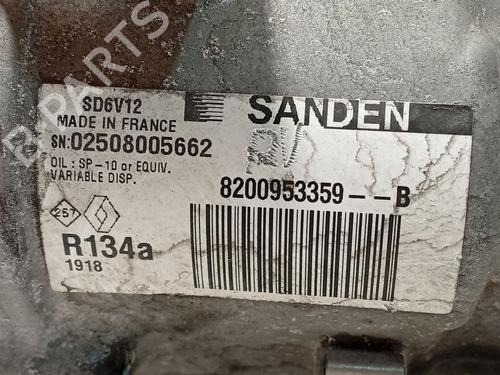 AC compressor RENAULT KANGOO / GRAND KANGOO II (KW0/1_) 1.5 dCi 90 (KW05, KW08, KW0G, KW11) | BP31586186M34 