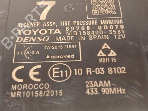 Electronic module TOYOTA YARIS (_P13_) 1.5 Hybrid (NHP130_) | BP15411743M83 
