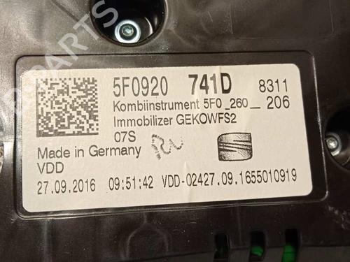 Instrument cluster SEAT ATECA (KH7, KHP)  | BP10077575C47 