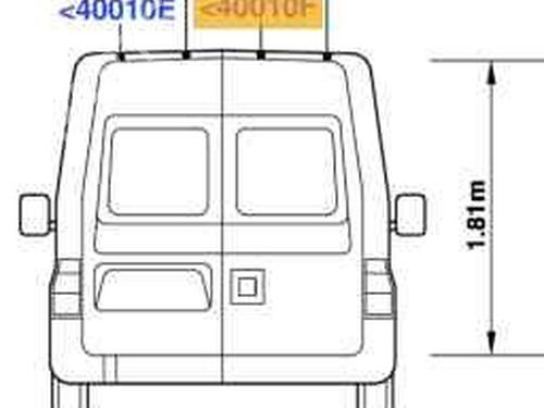 Right rear door FORD TRANSIT Van (FA_ _)  | BP11528846C5 