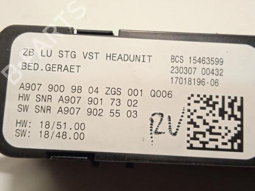 Switch MERCEDES-BENZ SPRINTER 4-t Van (B907, B910) 419 CDI RWD (907.643, 907.645, 907.647) | BP26208443I30 