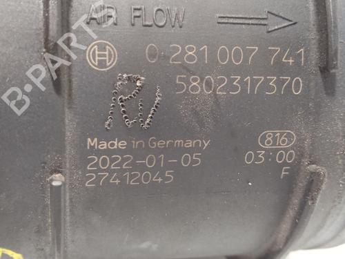 Mass air flow sensor IVECO DAILY VI Van 35S16, 35C16, 40C16, 50C16, 70C16 | BP29820748M95 