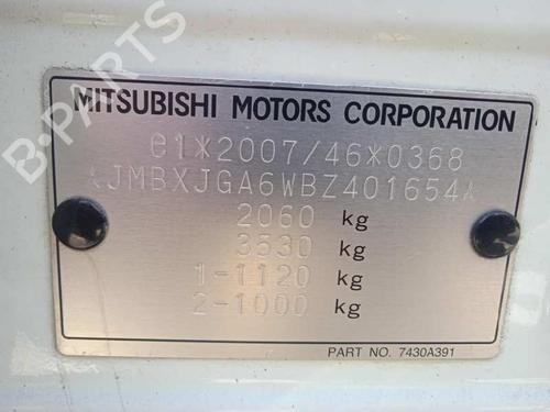 Electronic module MITSUBISHI ASX (GA_W_) 1.8 DI-D (GA6W) | BP13325976M83 