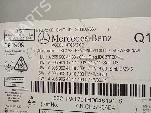 Electronic module MERCEDES-BENZ GLC (X253) 220 d 4-matic (253.905, 253.903) | BP13054303M83 