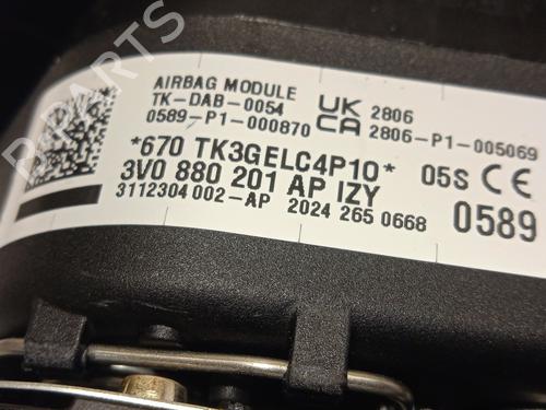 Airbag Kit SKODA KAMIQ (NW4) 1.5 TSI | BP29965112C86 