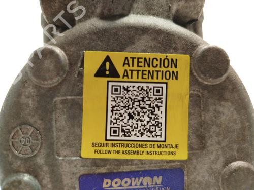 AC compressor SSANGYONG RODIUS I 2.7 Xdi | BP30933865M34