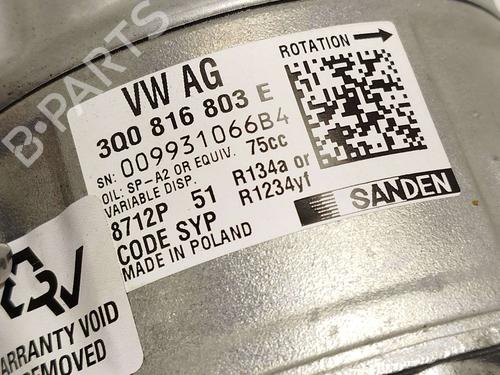 AC compressor SEAT ARONA (KJ7, KJP) 1.0 TSI | BP38988697M34 - Image 5