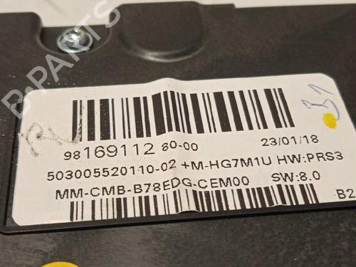 Instrument cluster CITROËN C4 SPACETOURER (3D_) 1.2 PureTech 130 | BP13415432C47 