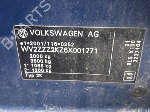 Right rear door VW CADDY III Box Body/MPV (2KA, 2KH, 2CA, 2CH) 1.9 TDI | BP29498992C5 