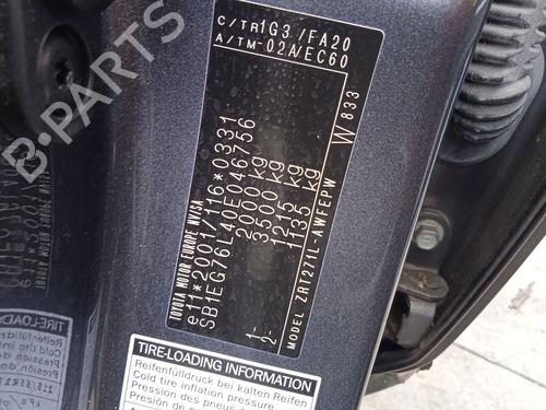 Throttle body TOYOTA AVENSIS Estate (_T27_) 1.8 VVT-i (ZRT271_, ZRT271R) | BP26599633M82 