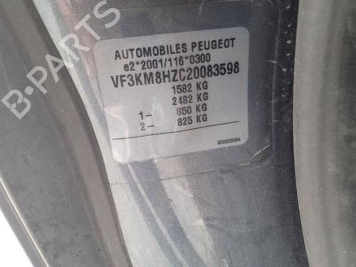 Tailgate PEUGEOT 1007 (KM_) 1.4 HDi | BP23132897C6