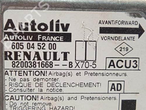 ECU airbags RENAULT MASTER II Van (FD) 2.5 dCi | BP26690790M53 
