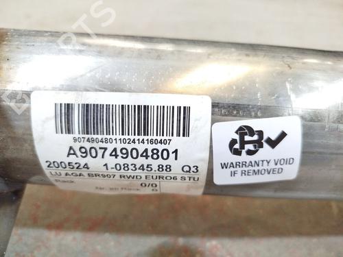 Exhaust system MERCEDES-BENZ SPRINTER 4-t Van (B907, B910) 419 CDI RWD (907.643, 907.645, 907.647) | BP26974580M121