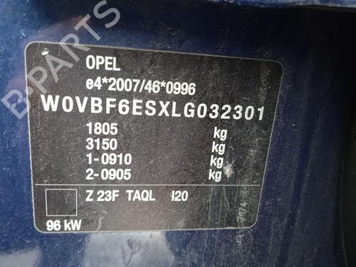 Tailgate OPEL ASTRA K (B16) 1.2 Turbo (68) | BP25134696C6 