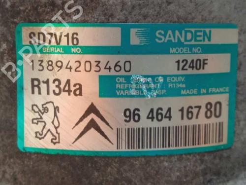 AC compressor CITROËN C8 (EA_, EB_) 2.2 HDi | BP15737068M34 