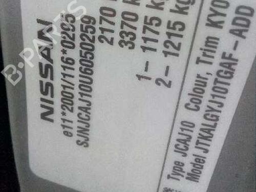 Instrument cluster NISSAN QASHQAI / QASHQAI +2 I (J10, NJ10, JJ10E)  | BP2513419C47 