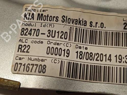 Front left window mechanism KIA SPORTAGE III (SL) 1.6 GDI | BP13654663C22 