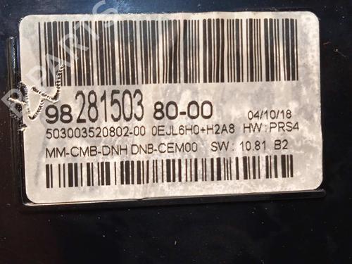 Instrument cluster PEUGEOT 3008 II SUV (MC_, MR_, MJ_, M4_)  | BP17922212C47 
