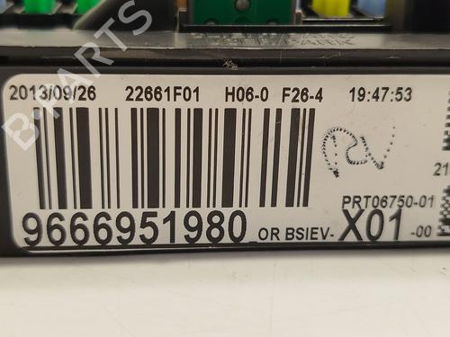 Fuse box CITROËN DS3 (SA_) 1.6 HDi 90 | BP30053198E1