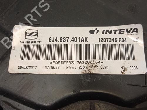 Front left window mechanism SEAT IBIZA IV (6J5, 6P1) 1.4 TDI | BP26446010C22