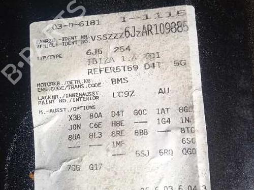 Radiator fan SEAT IBIZA IV (6J5, 6P1)  | BP13380646M35 