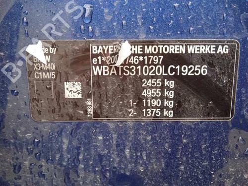 Engine BMW X3 (G01, F97, G08)  | BP16351892M1 
