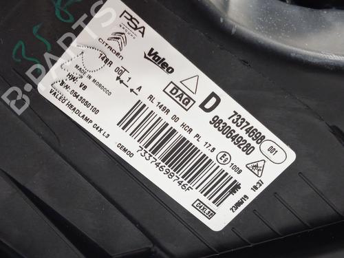 Right headlight CITROËN C4 III (BA_, BB_, BC_)  | BP19495447C29 