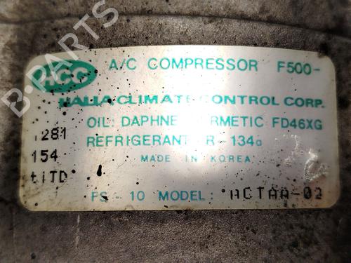 AC compressor HYUNDAI GALLOPER II (JK-01) 2.5 TD intercooler | BP29067390M34