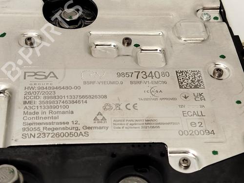 Electronic module JEEP AVENGER (J2) Electric | BP36779489M83 - Image 4