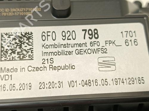 Instrument cluster SEAT ARONA (KJ7, KJP) 1.0 TSI | BP34580689C47 - Image 7